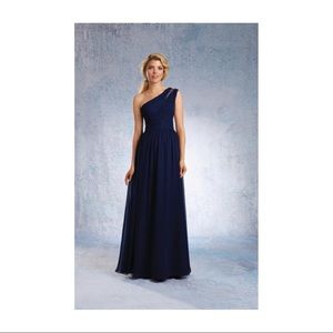 Alfred Angelo Bridesmaid Dress in navy